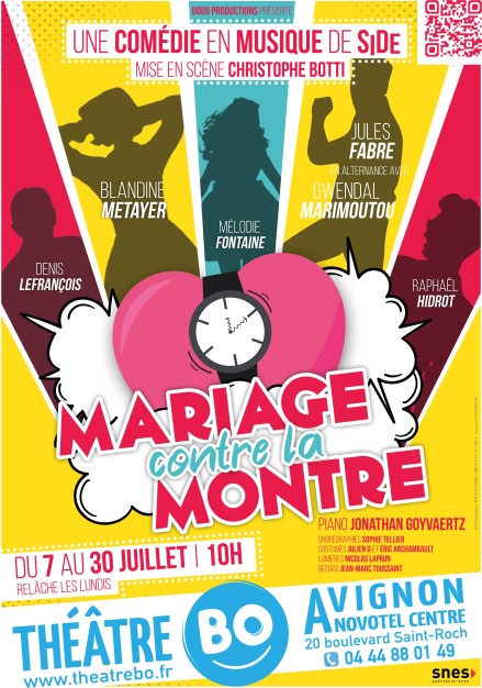 L'instant théâtre présente la comédie musicale Mariage contre la montre